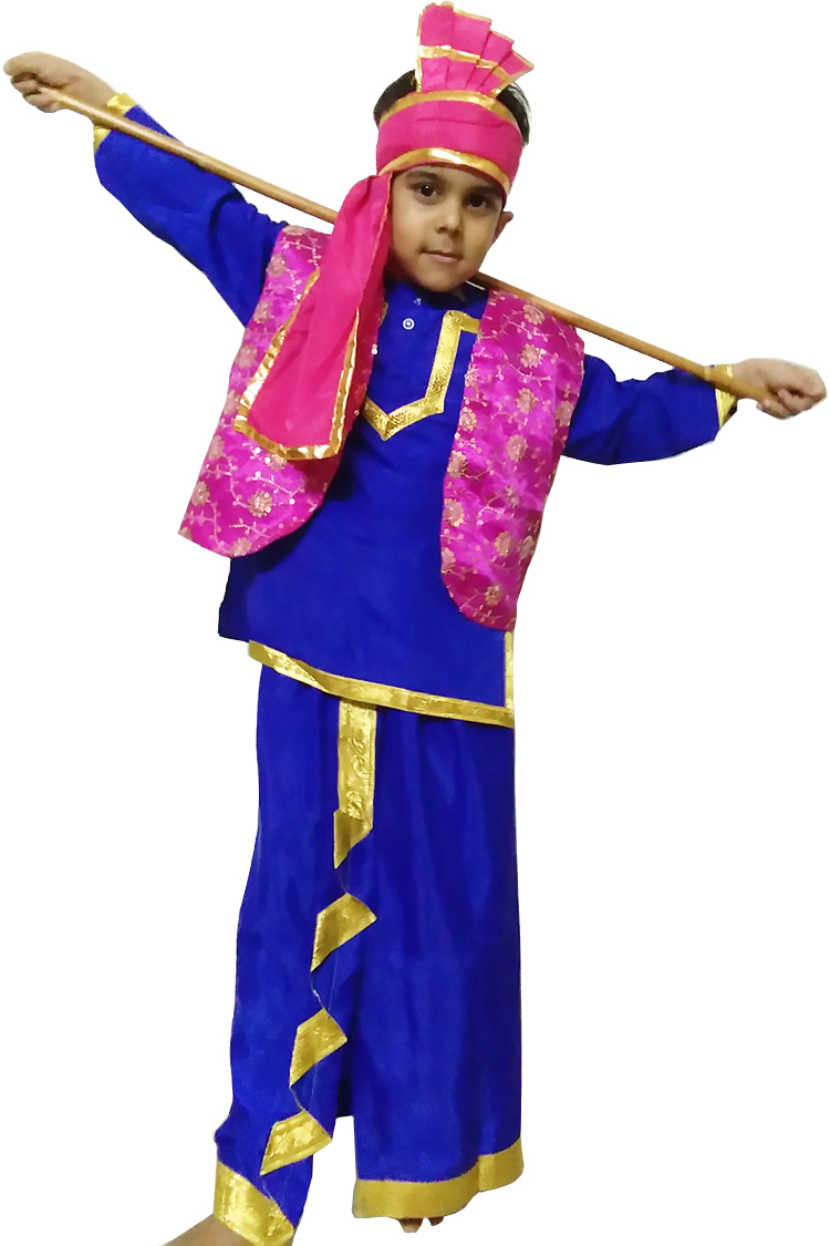 Buy and Rent Punjabi Folk Dance and Bhangra Costume